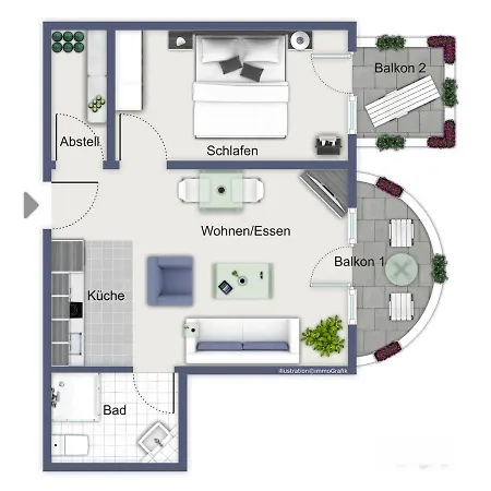 Haus Am Park 33 דירה